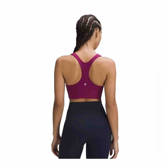 Lululemon Wunder Train Longline Bra *Medium Support, C/D Cup Pomegranate. Size 2 - Picture 6 of 16